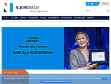 Tablet Screenshot of nuovoimaie.it
